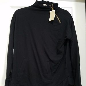 Gold Zipper Sweater by Michael Kors
